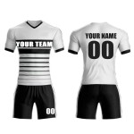 2025-2026 Custom Men's Football Uniforms Wholesale 100% Polyester National Team Soccer Wear Sublimation Jersey Set