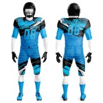 100 % Polyester Top Quality Clothes Club Customized Football Jerseys Sportswear Sublimation American Football Uniforms