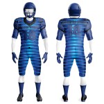 100 % Polyester Top Quality Clothes Club Customized Football Jerseys Sportswear Sublimation American Football Uniforms