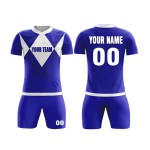 2024 OEM Custom Name Red Soccer Jersey Full Set Football Training Uniform with Custom Name France Team Inspired