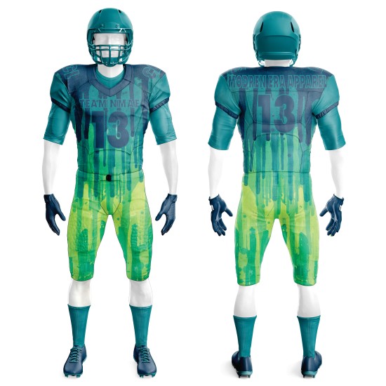 New Model Reversible American Football Uniforms Personalized Short Sleeve Mesh Jersey Sublimated Printed for Summer Use New Model Reversible American Football Uniforms Personalized Short Sleeve Mesh Jersey Sublimated Printed for Summer Use