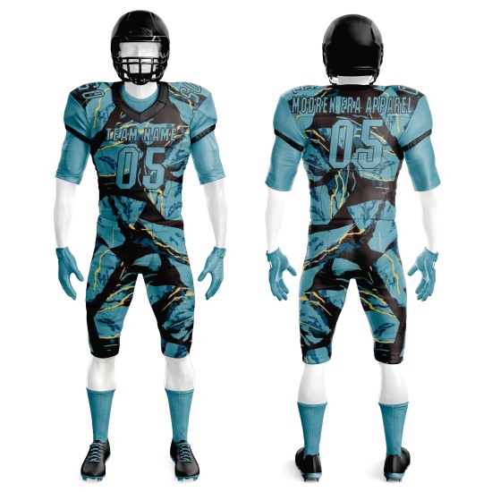 Custom Youth American Football Wear Classical Style Fully Customized Eco-friendly Sublimation American Football Uniforms sets Custom Youth American Football Wear Classical Style Fully Customized Eco-friendly Sublimation American Football Uniforms sets