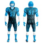 Fully Customized Sublimation American Football Uniforms in High Quality Printed American Football Uniforms Fully Customized Sublimation American Football Uniforms in High Quality Printed American Football Uniforms