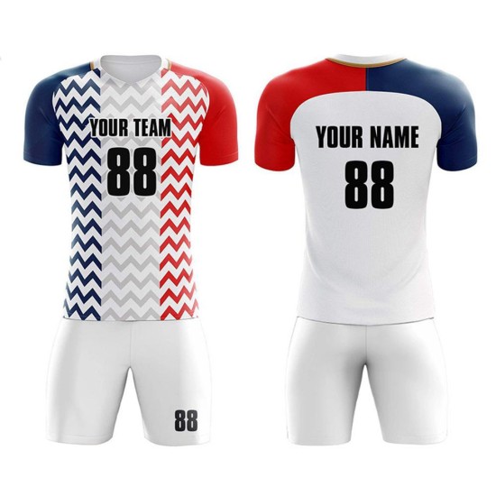 High Quality Custom Sublimated Soccer Uniform Sets Hot Sale OEM Service Football Jersey Kits High Quality Custom Sublimated Soccer Uniform Sets Hot Sale OEM Service Football Jersey Kits
