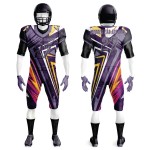 Wholesale 100% Polyester Tackle Twill Youth Top Customizable New Arrival American Football Uniform Breathable Sets Style