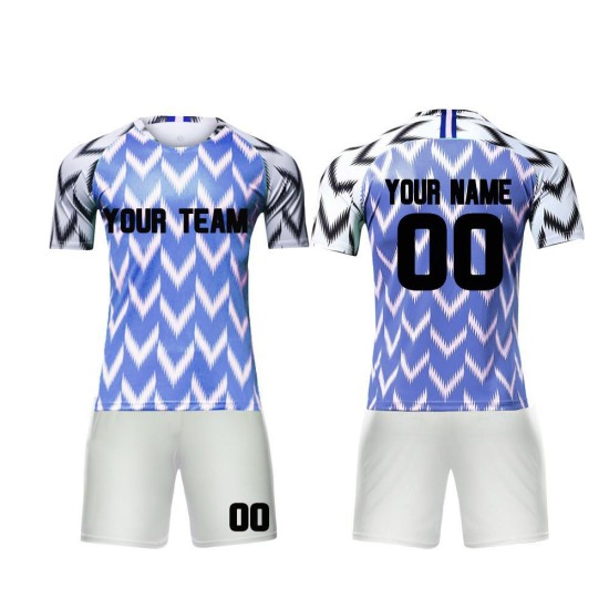 Unisex Quick-Drying Soccer Training Uniform Popular Kids Soccer Suit with Custom Name Logo Heat Sublimation Shirts Set Style Unisex Quick-Drying Soccer Training Uniform Popular Kids Soccer Suit with Custom Name Logo Heat Sublimation Shirts Set Style