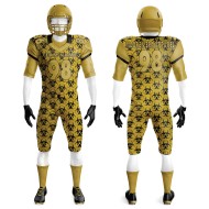 Fully Customized Sublimation American Football Uniforms in High Quality Printed American Football Uniforms