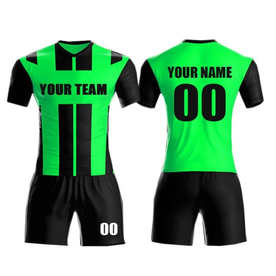 2025-2026 Custom Men's Football Uniforms Wholesale 100% Polyester National Team Soccer Wear Sublimation Jersey Set